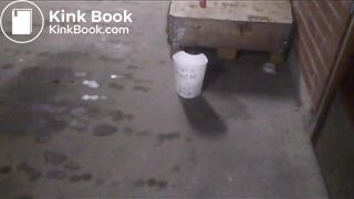 Shitfaced bitch pukes all over herself