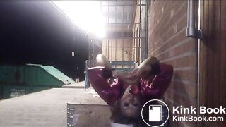 Shitfaced bitch pukes all over herself