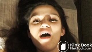 Very hairy preggo pissing and shiting