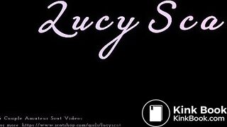 Smeared my huge shit on my pussy  LucyScat