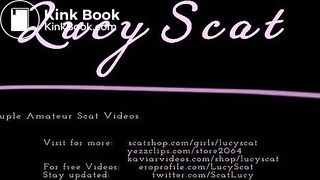 Tasting my Shit and playing with it  LucyScat