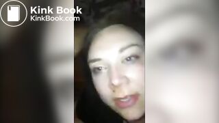 Scat BBWendi sucks shitty cock and swallows spit - COM