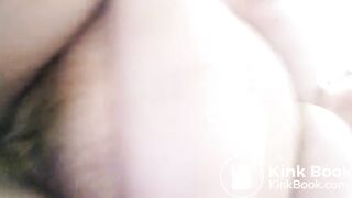 Granny plays with shit