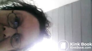 Granny plays with shit