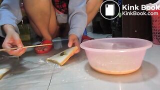 Chinese Girl Sexy Poop_63