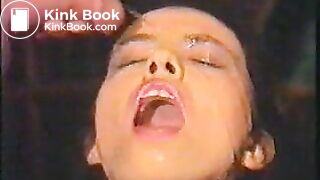 Extreme facial piss - SHE SWALLOWS LOTS