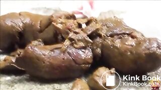 Well-dressed woman shitting in the alley 2