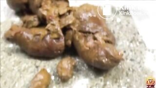 Well-dressed woman shitting in the alley 2