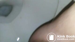 amateur scat on toilet