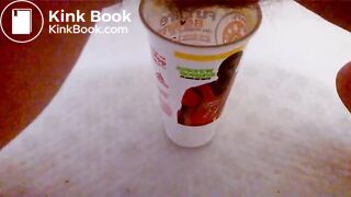 Peeing and Pooping in Cup