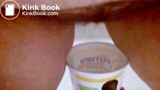 Peeing and Pooping in Cup