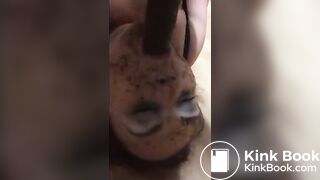 Scat eating BBWendi - COM