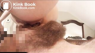 First Filmed Feeding