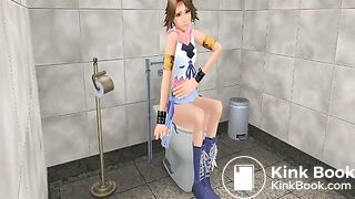 Yuna's Massive Explosive Violent Diarrhea Dump