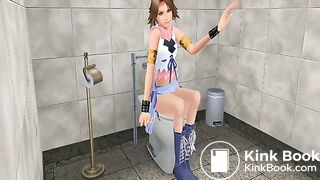 Yuna's Massive Explosive Violent Diarrhea Dump