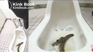 Asian Woman Relief 29 - Long Turd