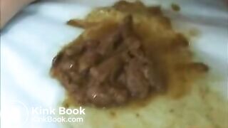 Jap Girl Enema Poop While Masturbating