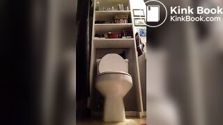 Bbw pig takes big shit for me