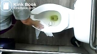 pooping shitting