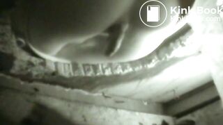 Girl squeezes out a long turd