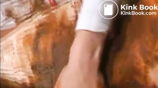 Very Messy Shitting Masturbator