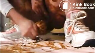 Very Messy Shitting Masturbator