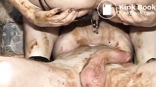 BBW craps soft load on cock