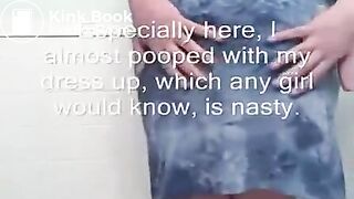 Pooping and Scat Girls - Hot preggo shits her white panties 01 mp4