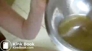 Shit Eating Sluts - Cunt Delux eats for Dad 1