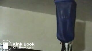 Sissy Marilisa gets a piss enema