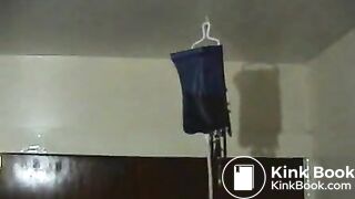 Sissy Marilisa gets a piss enema