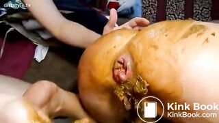 Homemade Lesbian Scat Fisting