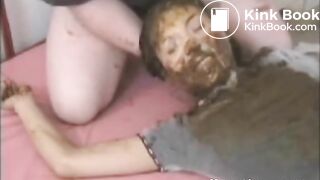 Thai Slut Eating Shit From Boss