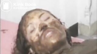 Thai Slut Eating Shit From Boss