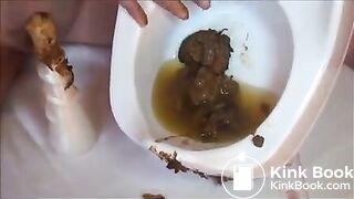wwwdirtyscatgirlcom - scat, shit, vomit, puke promo mp4