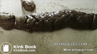 Shitting Out Big Turd
