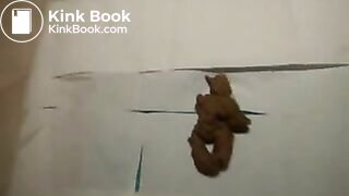 African Girl Shitting On Floor