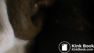 Dark Skin Ebony Girl Shit