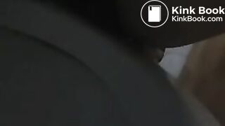 Russian woman shitting on the loo