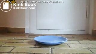 Teen Shits On A Plate