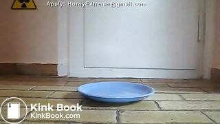 Teen Shits On A Plate