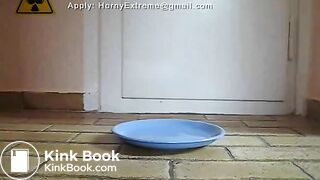 Teen Shits On A Plate