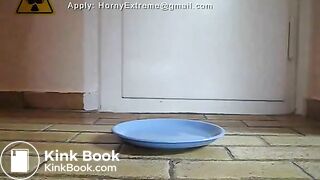 Teen Shits On A Plate