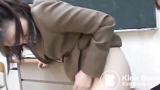Teacher Shits Her Panties