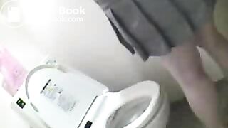 Toilet accident