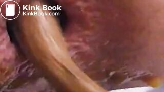 Asian Girl Takes Big Shit