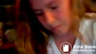 Shy girl shits panties on webcam