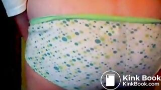 Shy girl shits panties on webcam