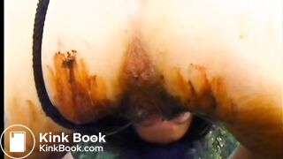 Smearign Shit In The Backyard