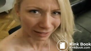 Schwanz lutschen nach Arschfick